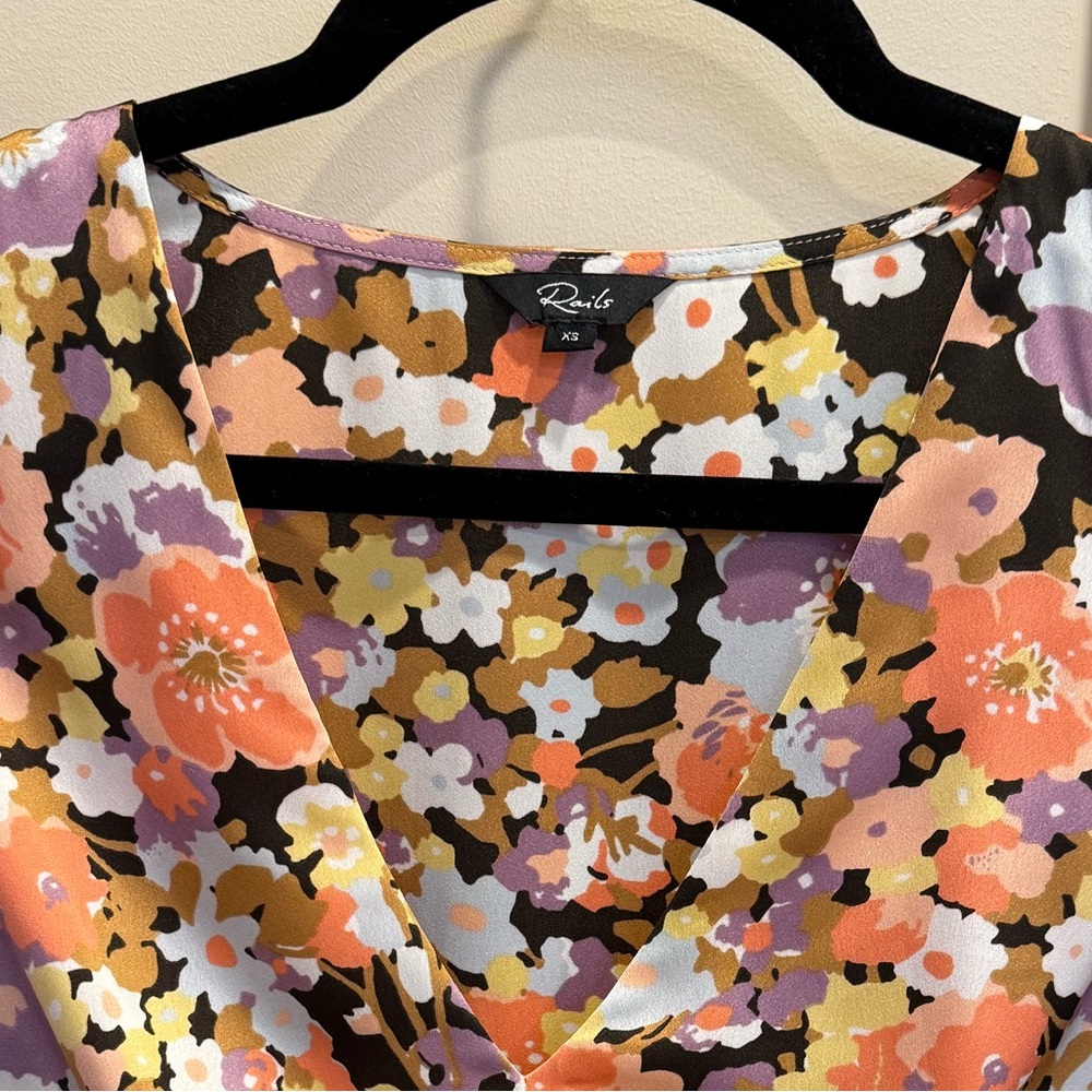 Floral V-Neck Dress